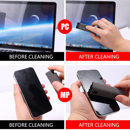 2in1 Microfiber Screen Cleaner Spray Bottle Set Mobile Phone Ipad Computer Microfiber Cloth Wipe Iphone Cleaning Glasses Wipes